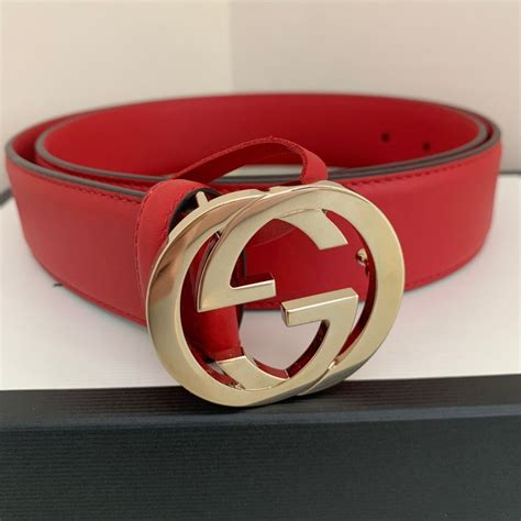 how to tell if red gucci belt is real|single g Gucci belt.